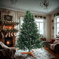 Umelý vianočný stromček FROST, 150cm, zelená