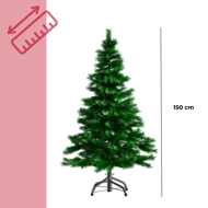 Umelý vianočný stromček RUDOLPH, 150cm, zelená