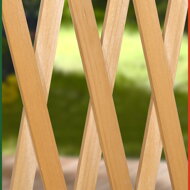 Drevená mriežka ROSEMARY na kvety, 200x107cm, prírodná hnedá