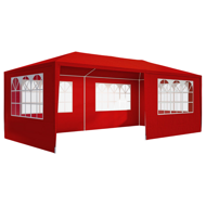 Párty stan NEAPOL, 3x6m, červená