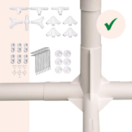 Párty stan NEAPOL, 3x6m, biela