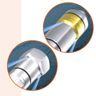 Súprava na čistenie potrubia Premium, 15 m, čierna