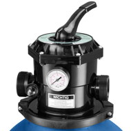 Piesková filtrácia k bazénu AQUA 15 900 l/h, modrá