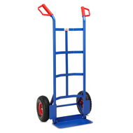 Rudla sklápacia CART s nafukovacími pneumatikami, max 200kg, modrá
