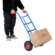 Rudla sklápacia CART s nafukovacími pneumatikami, max 200kg, modrá