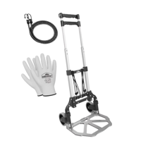 Výškovo nastaviteľná rudla TROY, max. 80kg, strieborná/čierna Výškovo nastaviteľná rudla TROY, max. 80kg, strieborná/čierna