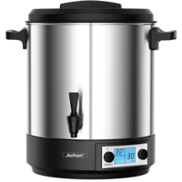 Varič na čaj/víno/punč DION, 28l, strieborná Varič na čaj/víno/punč DION, 28l, strieborná