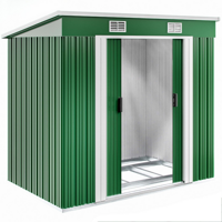 Záhradný domček na náradie L, 196x122x182cm,  zelená Záhradný domček na náradie L, 196x122x182cm,  zelená