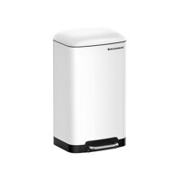 Odpadkový kôš s pomalým zatváraním SLOW, 30l, biela Odpadkový kôš s pomalým zatváraním SLOW, 30l, biela