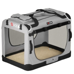 Prepravná taška pre psy a mačky ELI, 70x52x52cm, šedá Prepravná taška pre psy a mačky ELI, 70x52x52cm, šedá