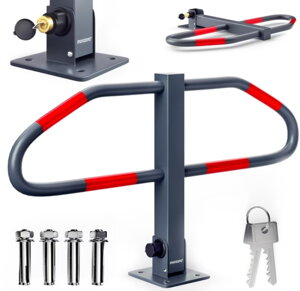 Parkovací oblúk, zábrana Odo, 70x18x47cm, antracitová