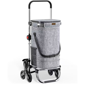 Nákupná taška na kolieskach do schodov COMFORT,50l, šedá Nákupná taška na kolieskach do schodov COMFORT,50l, šedá