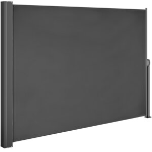 Bočná markíza NOSARA na terasu, 180x300cm antracitová Bočná markíza NOSARA na terasu, 180x300cm antracitová