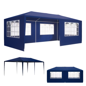 Párty stan NEAPOL, 3x6m, modrá Párty stan NEAPOL, 3x6m, modrá