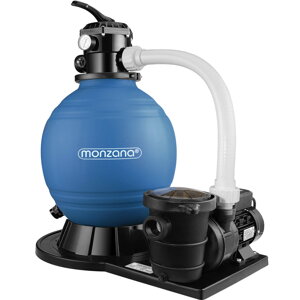 Piesková filtrácia k bazénu AQUA 15 900 l/h, modrá