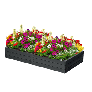 Vyvýšený záhon WOODY 149x75,6x25cm, antracitová Vyvýšený záhon WOODY 149x75,6x25cm, antracitová