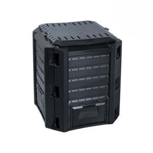 Kompostér COMPOGREEN 380 l, čierna Kompostér COMPOGREEN 380 l, čierna