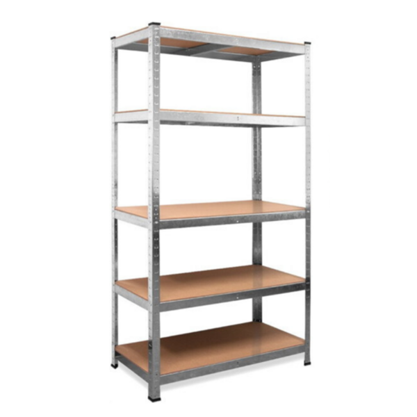 Regál s vysokou nosnosťou HEAVY, max. 875kg, 90x40x180cm, strieborná